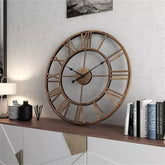 Modern 3D Roman Numerals Wall Clock
